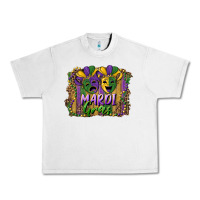 Lunar Rock mardi gras mask with leopard background Urban Heavy Tee - RanaPortraitStore