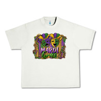 Pistachio mardi gras mask with leopard background Urban Heavy Tee - RanaPortraitStore
