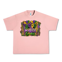 Salmon mardi gras mask with leopard background Urban Heavy Tee - RanaPortraitStore