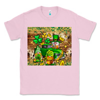 Bubblegum Pink St. Patrick's Day gnomies truck tumbler Classic Tee - Neo Western