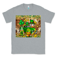 Heather Grey St. Patrick's Day gnomies truck tumbler Classic Tee - Neo Western