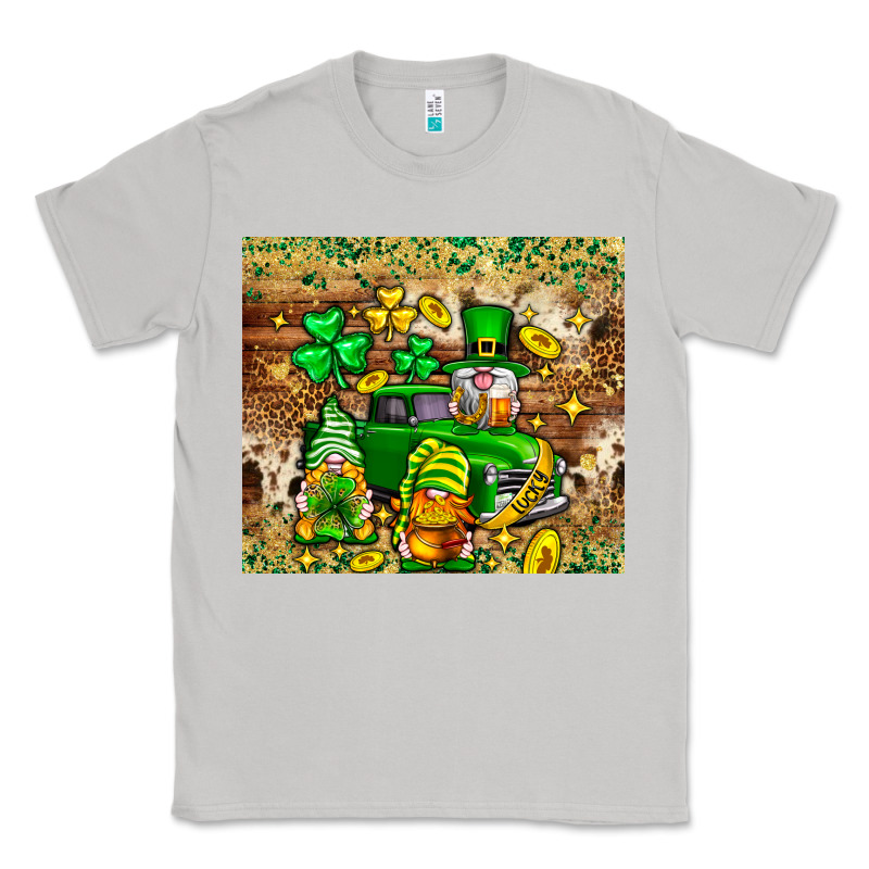 St. Patrick's Day Gnomies Truck Tumbler Classic Tee by Neo Western | Teevron
