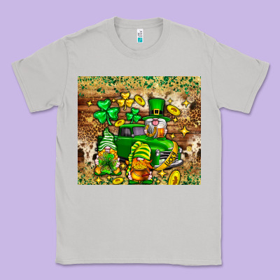 St. Patrick's Day Gnomies Truck Tumbler Classic Tee Designed By Neo Western