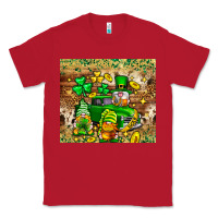 Red St. Patrick's Day gnomies truck tumbler Classic Tee - Neo Western