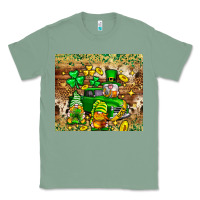 Sage St. Patrick's Day gnomies truck tumbler Classic Tee - Neo Western