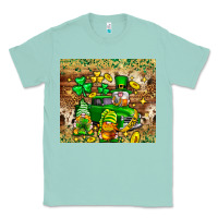 Seafoam St. Patrick's Day gnomies truck tumbler Classic Tee - Neo Western