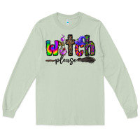 Matcha witch please Long Sleeve Tee - CowhideDigitalArt