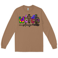 Toasted Coconut witch please Long Sleeve Tee - CowhideDigitalArt