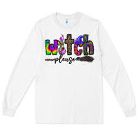 White witch please Long Sleeve Tee - CowhideDigitalArt