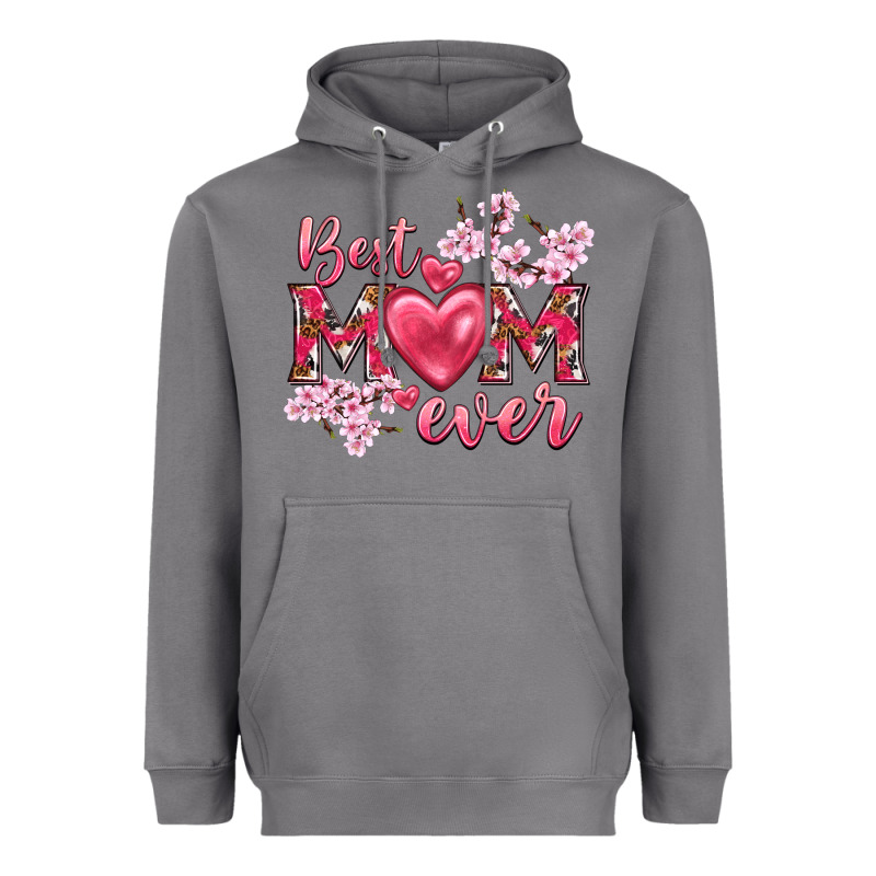 Best Mom Ever Heavyweight Hoodie by NancyCooperArtShop | Teevron