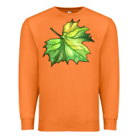 Carrot green leaf Premium Sweatshirt - BarkalooDesign