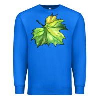 True Royal green leaf Premium Sweatshirt - BarkalooDesign
