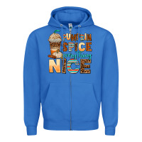 True Royal pumpkin spice everything nice Zipper Hoodie - AdoDesignShop