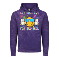 Cloud Purple school's out for summer Vintage Hoodie - JahusDesignShop