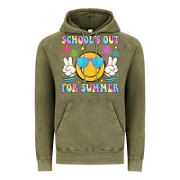 Vintage Olive school's out for summer Vintage Hoodie - JahusDesignShop