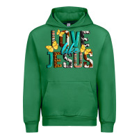 Emerald Love Like Jesus Urban Hoodie - LillyAllenDesigns