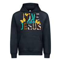 Navy Love Like Jesus Urban Hoodie - LillyAllenDesigns