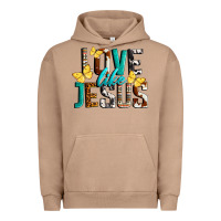 Pigment Burro Love Like Jesus Urban Hoodie - LillyAllenDesigns
