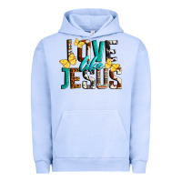 Pigment Grape Ice Love Like Jesus Urban Hoodie - LillyAllenDesigns