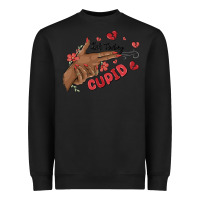 Black not today cupid Heavyweight Sweatshirt - MaliasSmallBusiness