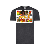 Vintage Black black social worker Vintage Tee - texasbilliewilder