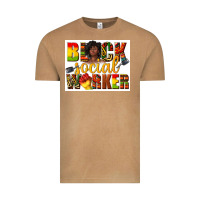 Vintage Camel black social worker Vintage Tee - texasbilliewilder