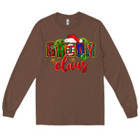 Chestnut Christmas brody claus Long Sleeve Tee - FaDigitalArtStudio