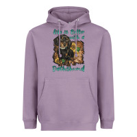 Lavender life is better with a dachshund Heavyweight Hoodie - BarkalooDesign
