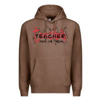 Chestnut christmas teacher Premium Hoodie - MaliasSmallBusiness