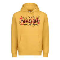 Mustard christmas teacher Premium Hoodie - MaliasSmallBusiness