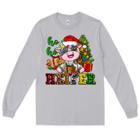Moon Dust ho ho heifer little cute christmas cow Long Sleeve Tee - AdoDesignShop