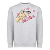 Heather Grey not today cupid Heavyweight Sweatshirt - MaliasSmallBusiness