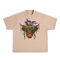 Burro mardi gras mask highland cow Urban Heavy Tee - RanaPortraitStore