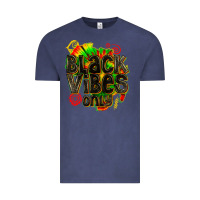Vintage Denim black vibes only Vintage Tee - texasbilliewilder