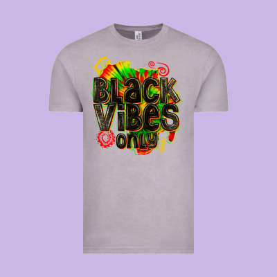 Vintage Tee black vibes only