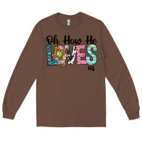 Chestnut Oh how he loves us Long Sleeve Tee - Neo Western