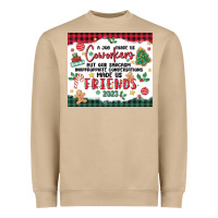 Mushroom christmas coworkers Heavyweight Sweatshirt - MaliasSmallBusiness