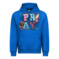 Cobalt Pray leopard frame Urban Hoodie - LillyAllenDesigns