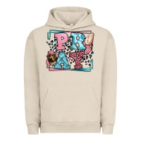 Pigment French Oak Pray leopard frame Urban Hoodie - LillyAllenDesigns