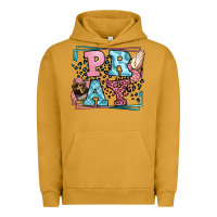 Pigment Peanut Butter Pray leopard frame Urban Hoodie - LillyAllenDesigns