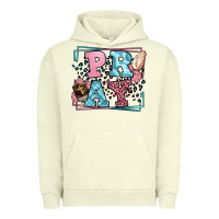 Pigment Pistachio Pray leopard frame Urban Hoodie - LillyAllenDesigns