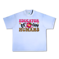 Grape Ice educator of tiny humans Urban Heavy Tee - texasbilliewilder