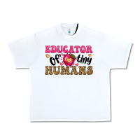 White educator of tiny humans Urban Heavy Tee - texasbilliewilder