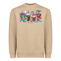 Mushroom nurse elements coffee cups Heavyweight Sweatshirt - MaliasSmallBusiness