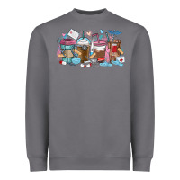 Storm nurse elements coffee cups Heavyweight Sweatshirt - MaliasSmallBusiness
