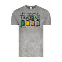 Cloud Rock battery life of a teacher Vintage Tee - Zillion Design Studio