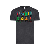 Vintage Black battery life of a teacher Vintage Tee - Zillion Design Studio