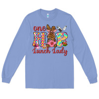 Colony Blue One hip lunch lady Long Sleeve Tee - Neo Western