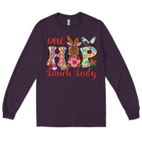 Plum One hip lunch lady Long Sleeve Tee - Neo Western
