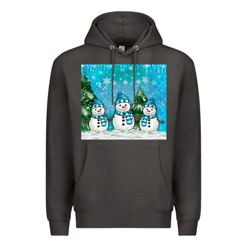 Snowman Premium Hoodie by MaliasSmallBusiness | Teevron